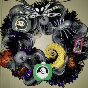 Nightmare Before Christmas Wreath